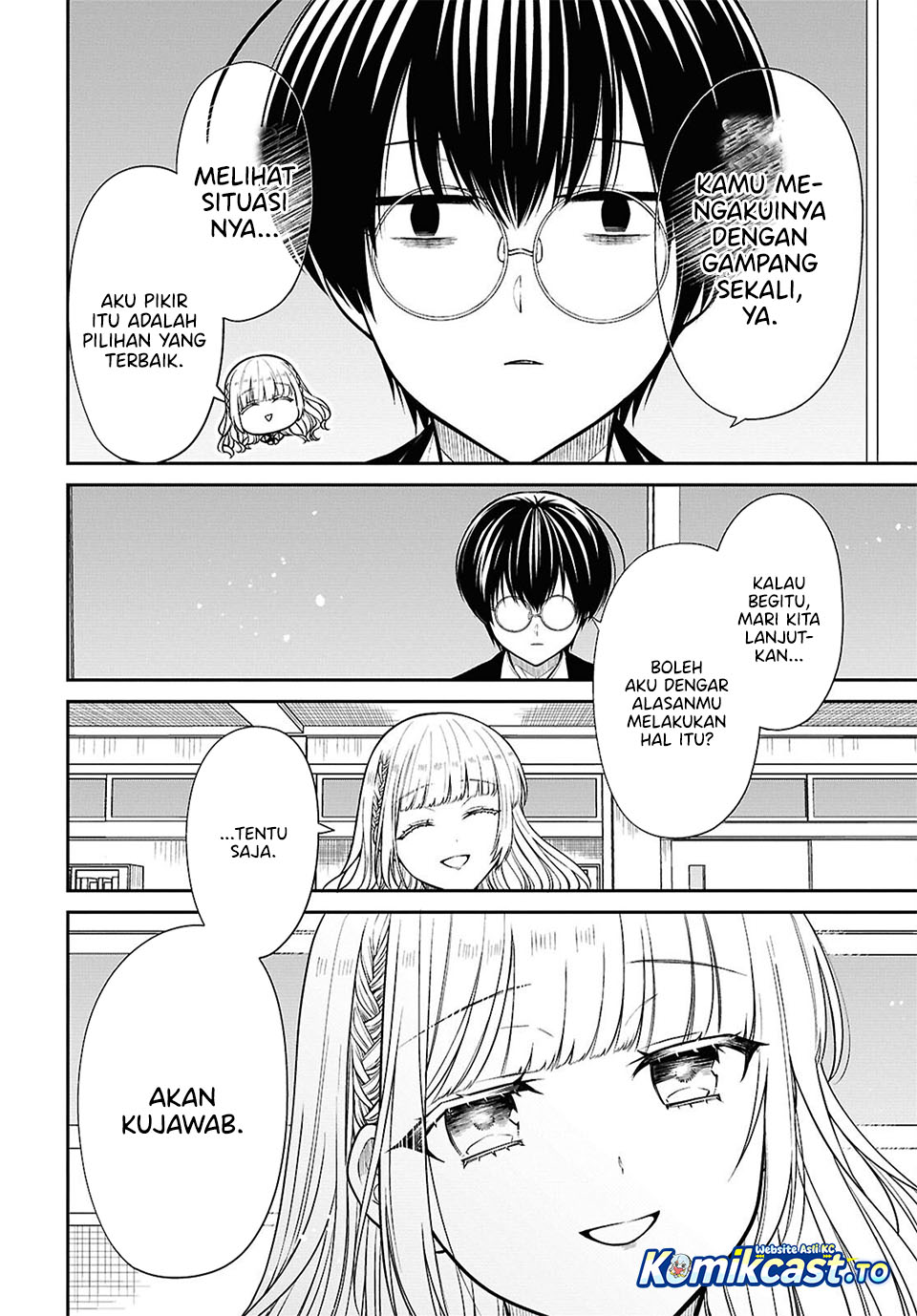 1-nen A-gumi no Monster chapter 88 halaman 9