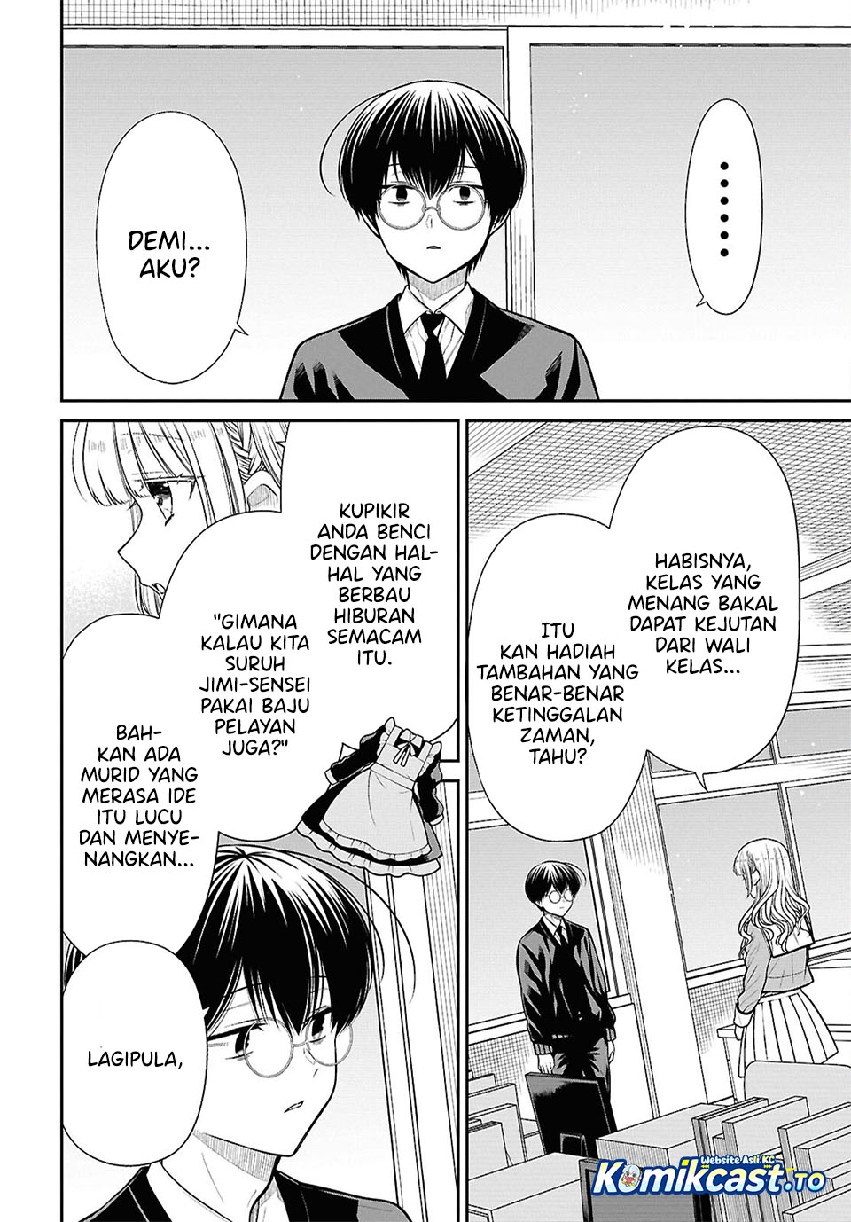 1-nen A-gumi no Monster chapter 88 halaman 11