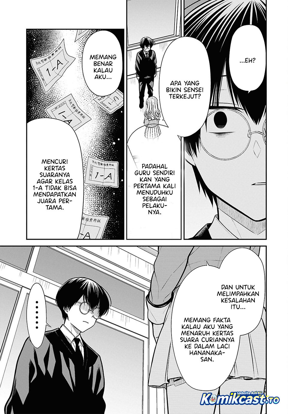 1-nen A-gumi no Monster chapter 88 halaman 8
