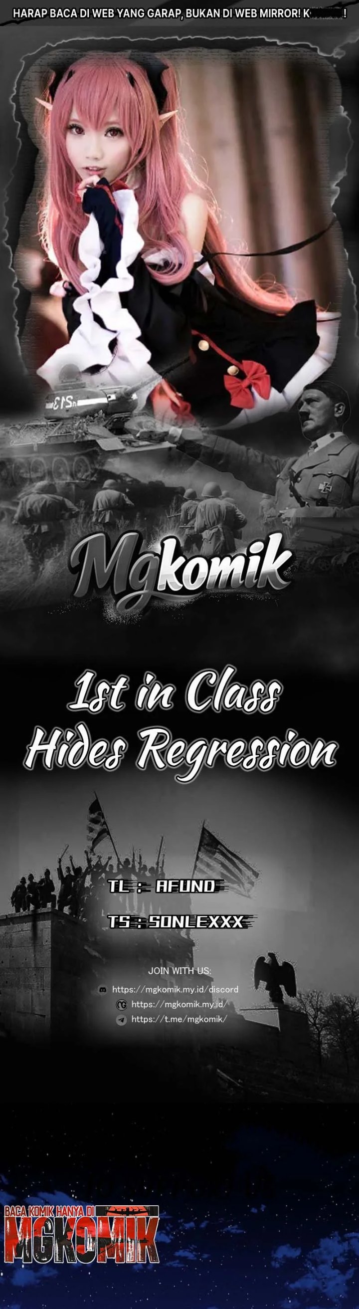 Halaman 1 dari 1st in Class Hides Regression Chapter 1