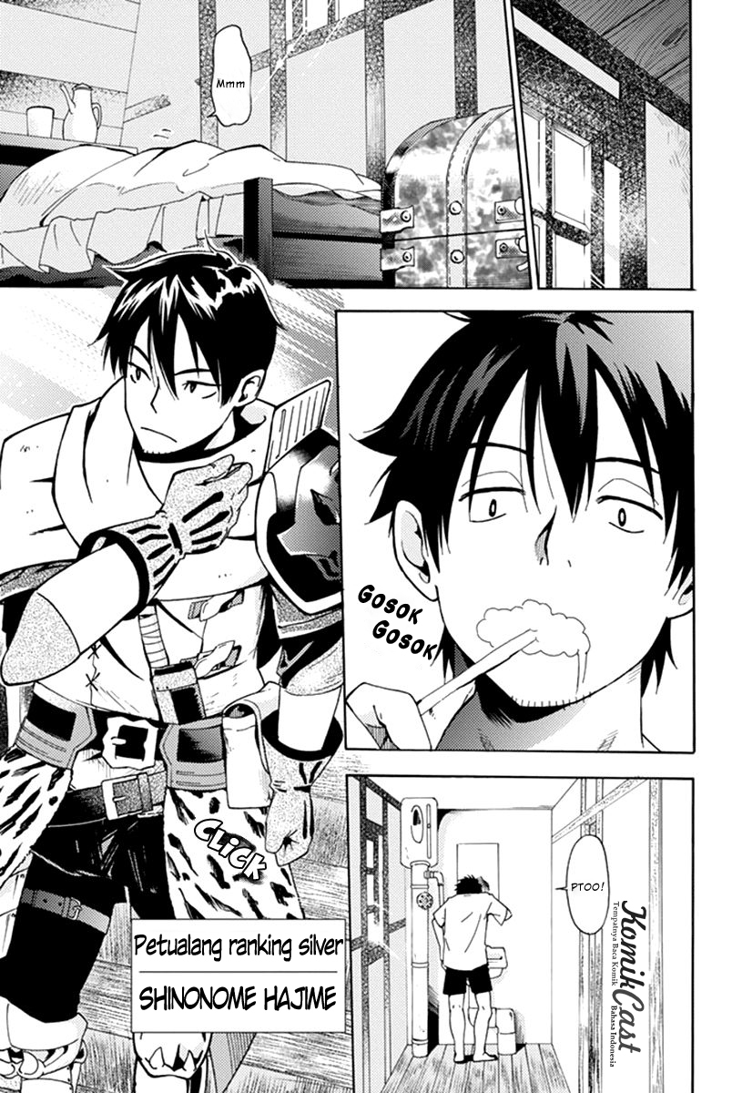 Halaman 7 dari 29-sai Hitorimi Chuuken Boukensha no Nichijou Chapter 1