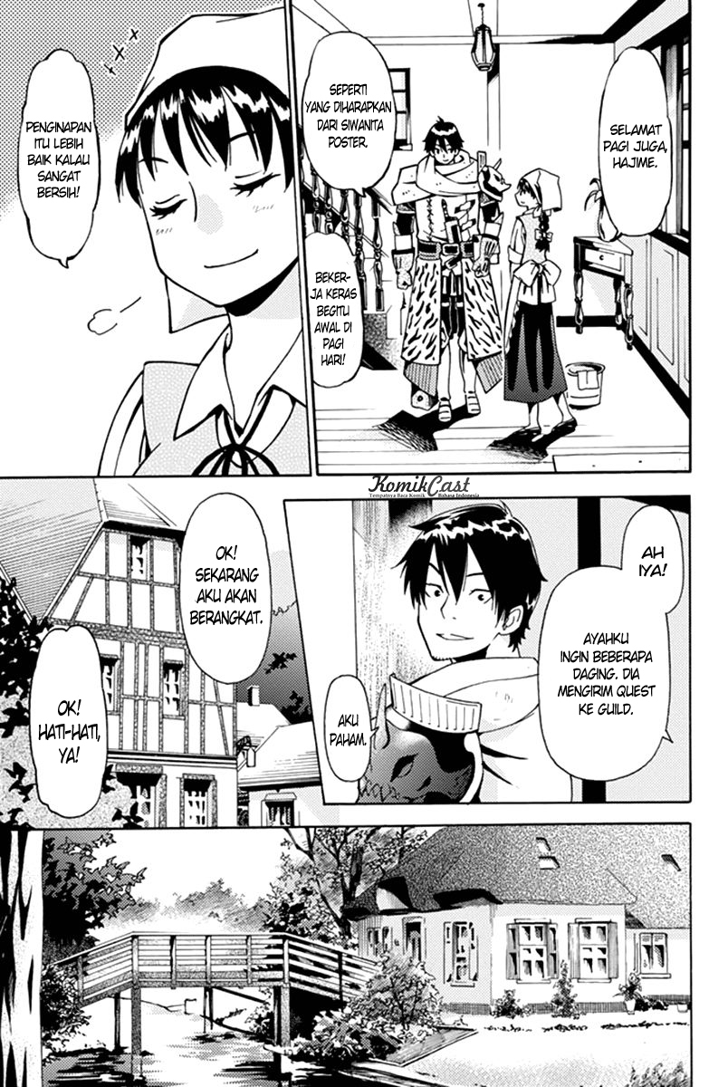 Halaman 9 dari 29-sai Hitorimi Chuuken Boukensha no Nichijou Chapter 1