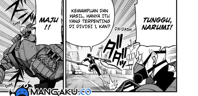 Halaman 16 dari Kaijuu 8-gou: side B Chapter 11