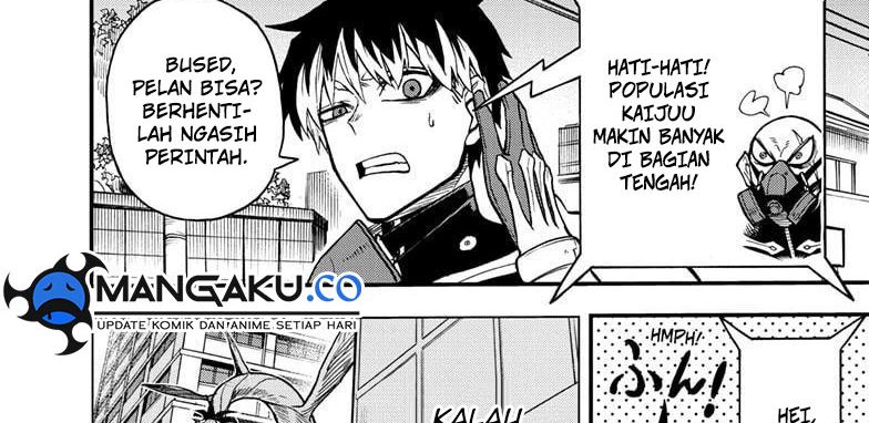 Halaman 31 dari Kaijuu 8-gou: side B Chapter 11