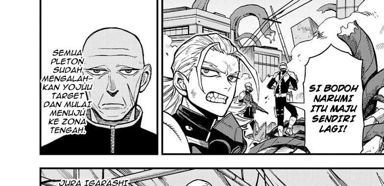 Halaman 72 dari Kaijuu 8-gou: side B Chapter 11