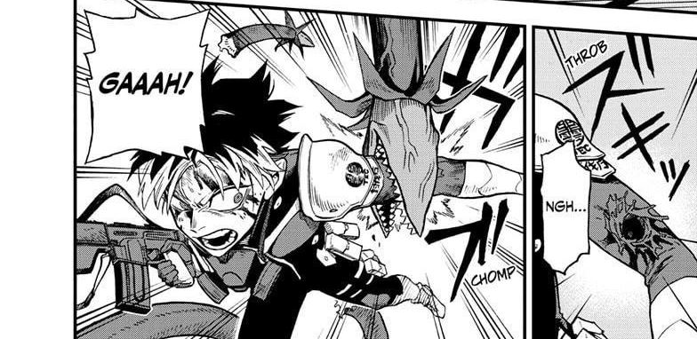 Halaman 80 dari Kaijuu 8-gou: side B Chapter 11