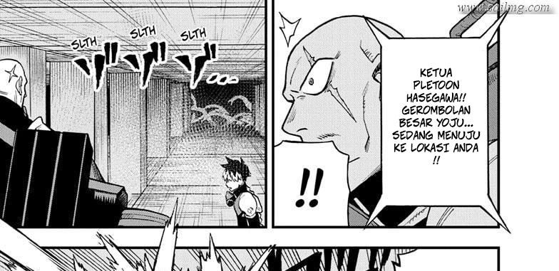 Halaman 98 dari Kaijuu 8-gou: side B Chapter 11