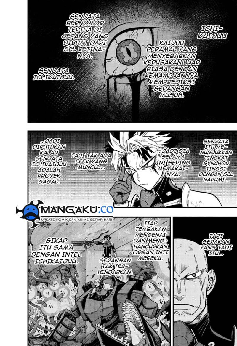 Halaman 3 dari Kaijuu 8-gou: side B Chapter 12.1