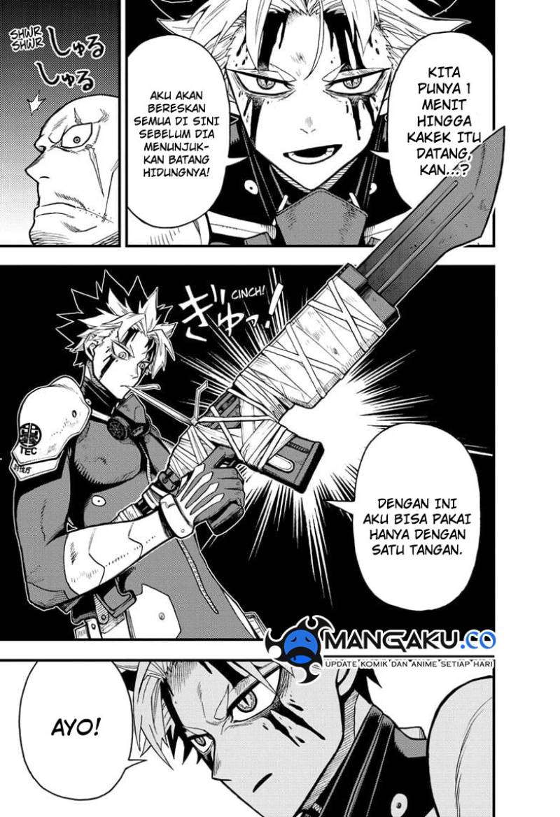 Halaman 4 dari Kaijuu 8-gou: side B Chapter 12.1