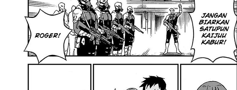 Halaman 27 dari Kaijuu 8-gou: side B Chapter 2
