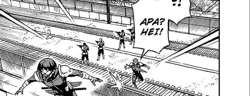 Halaman 60 dari Kaijuu 8-gou: side B Chapter 2