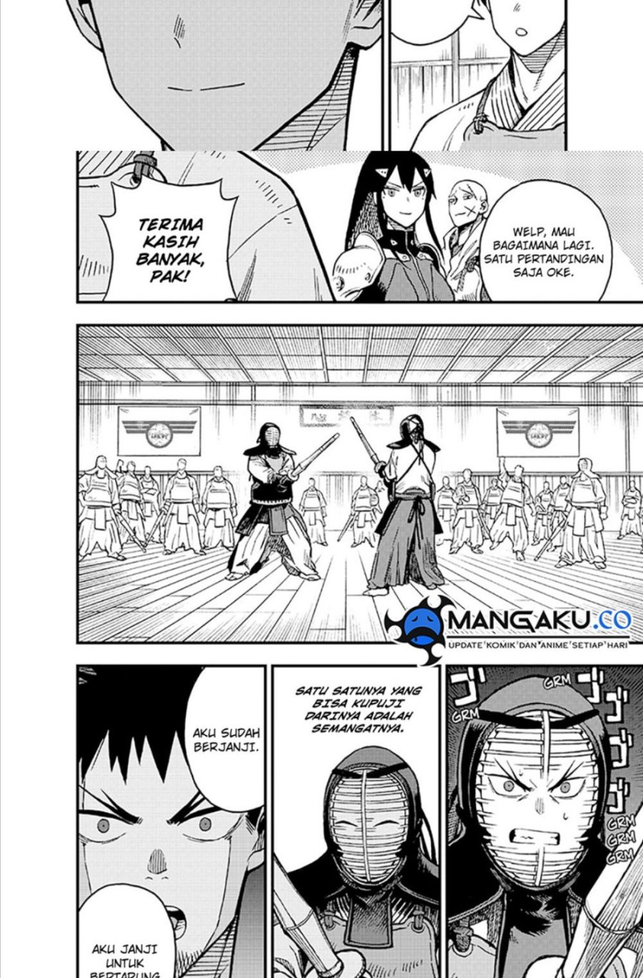 Halaman 10 dari Kaijuu 8-gou: side B Chapter 4.2