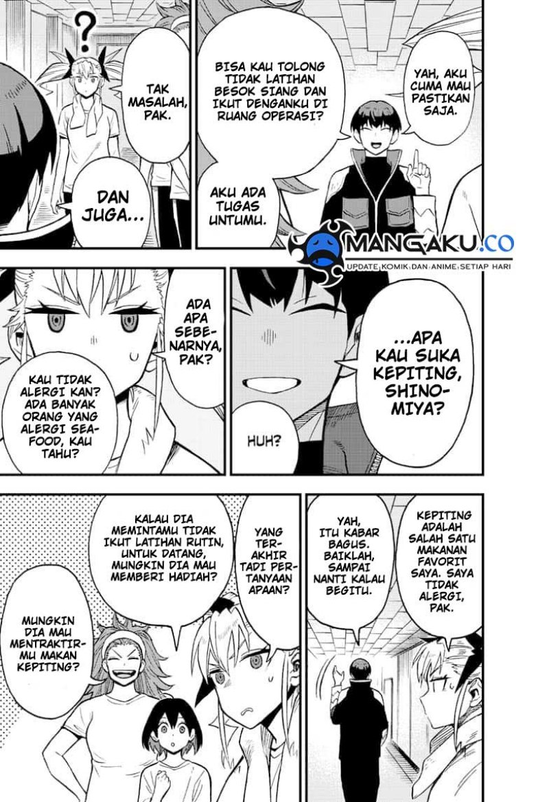 Halaman 13 dari Kaijuu 8-gou: side B Chapter 5