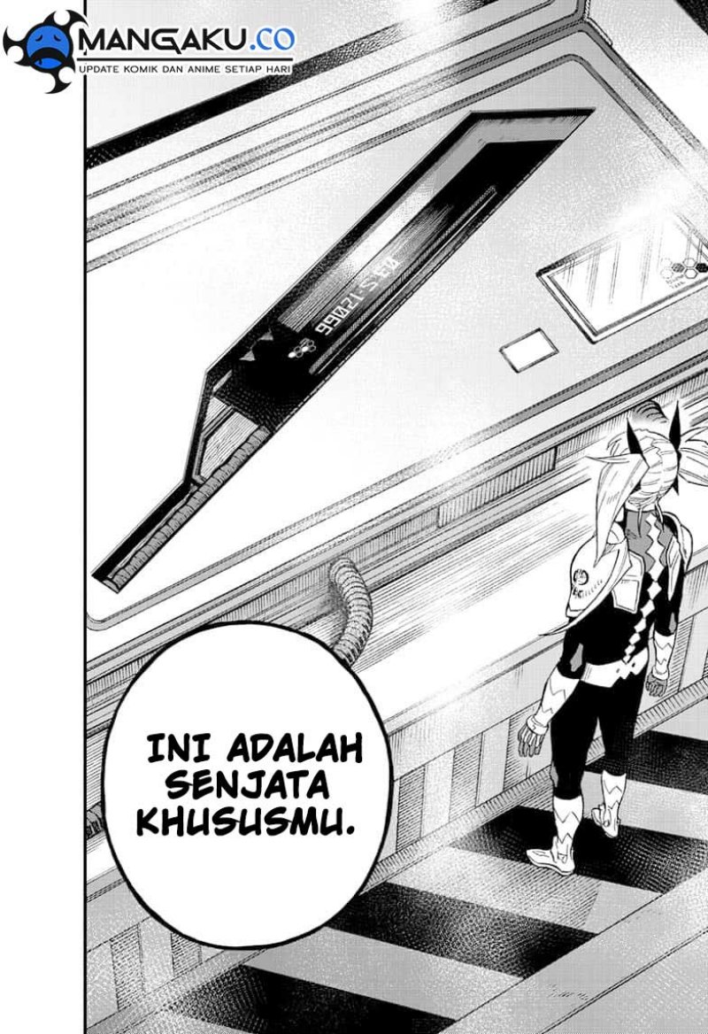 Halaman 18 dari Kaijuu 8-gou: side B Chapter 5