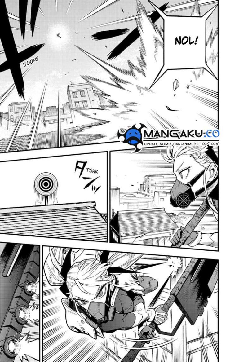 Halaman 23 dari Kaijuu 8-gou: side B Chapter 5