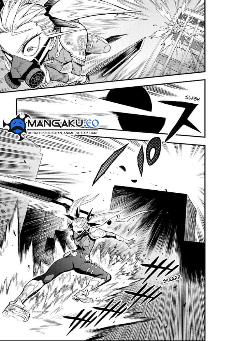 Halaman 25 dari Kaijuu 8-gou: side B Chapter 5