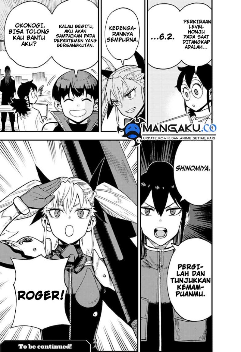 Halaman 29 dari Kaijuu 8-gou: side B Chapter 5