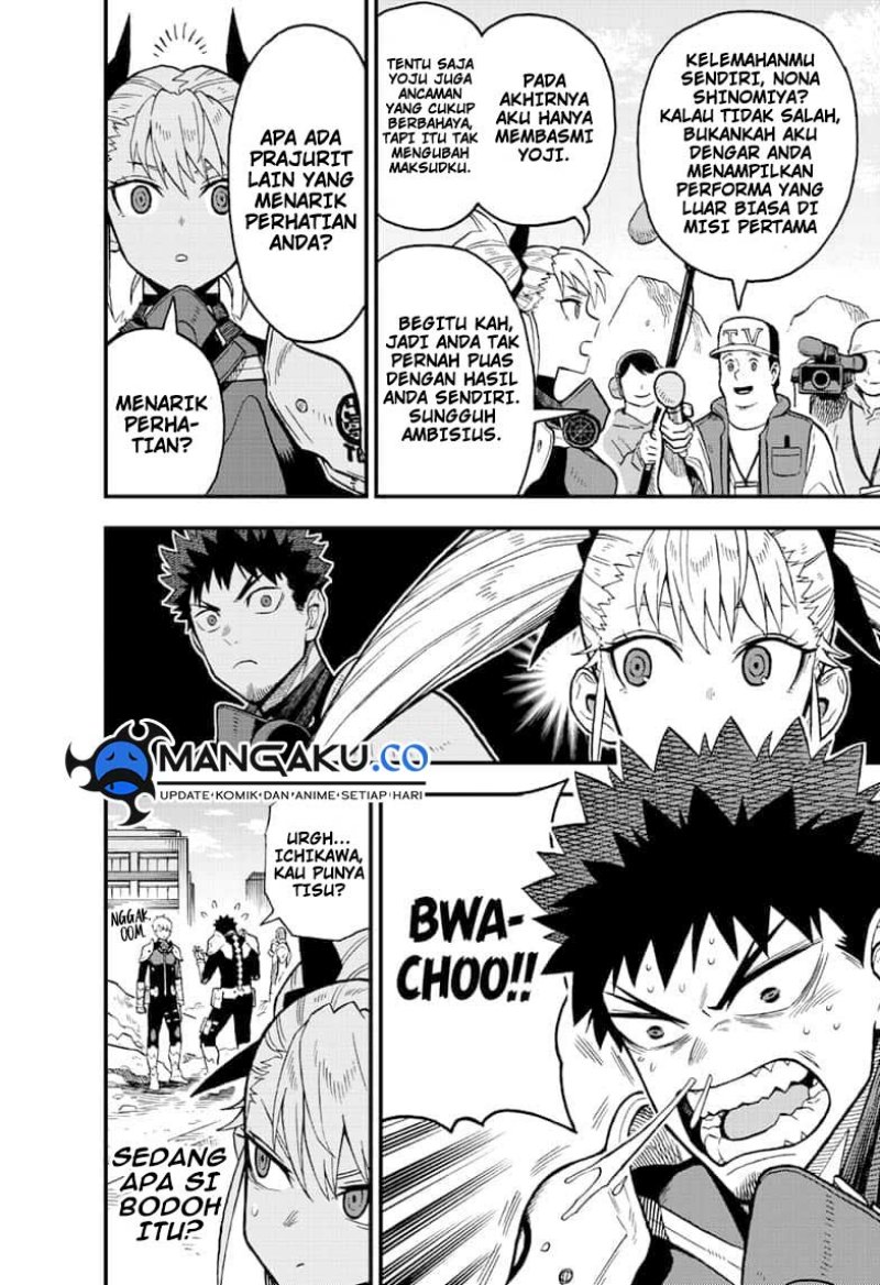 Halaman 6 dari Kaijuu 8-gou: side B Chapter 5
