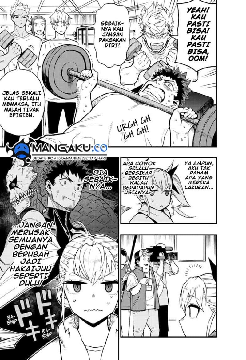 Halaman 9 dari Kaijuu 8-gou: side B Chapter 5