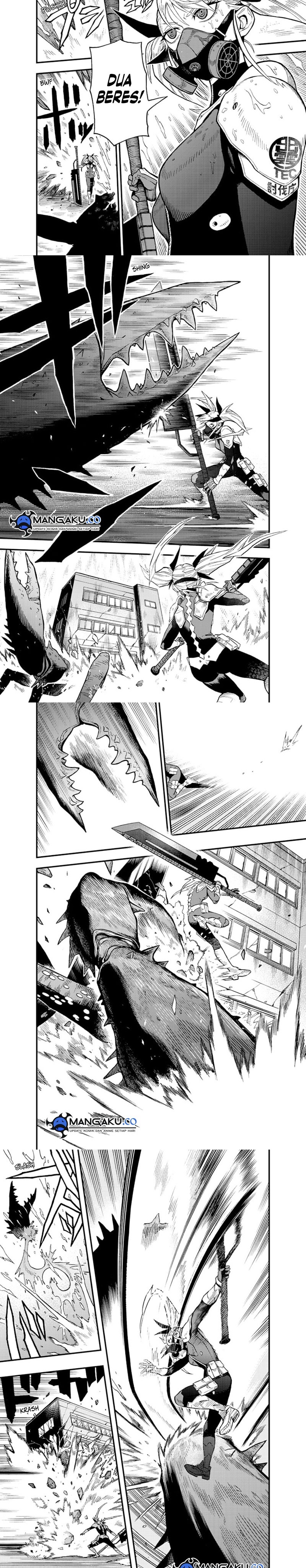 Halaman 6 dari Kaijuu 8-gou: side B Chapter 6