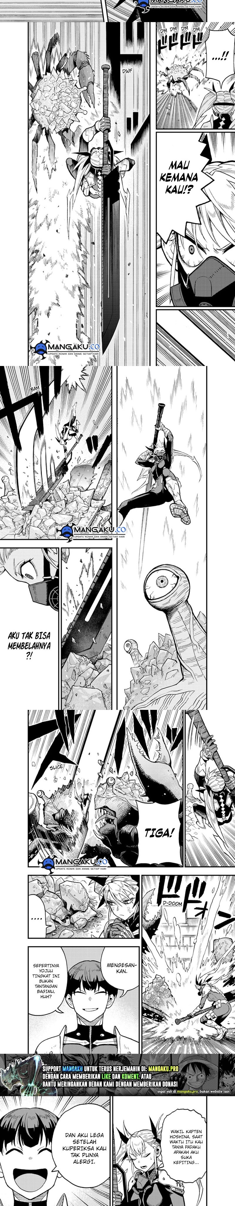 Halaman 7 dari Kaijuu 8-gou: side B Chapter 6