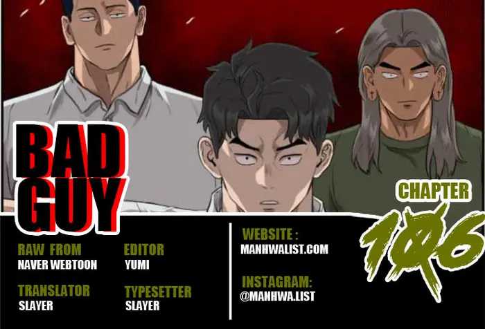 Bad Guy Chapter 106 – halaman 1