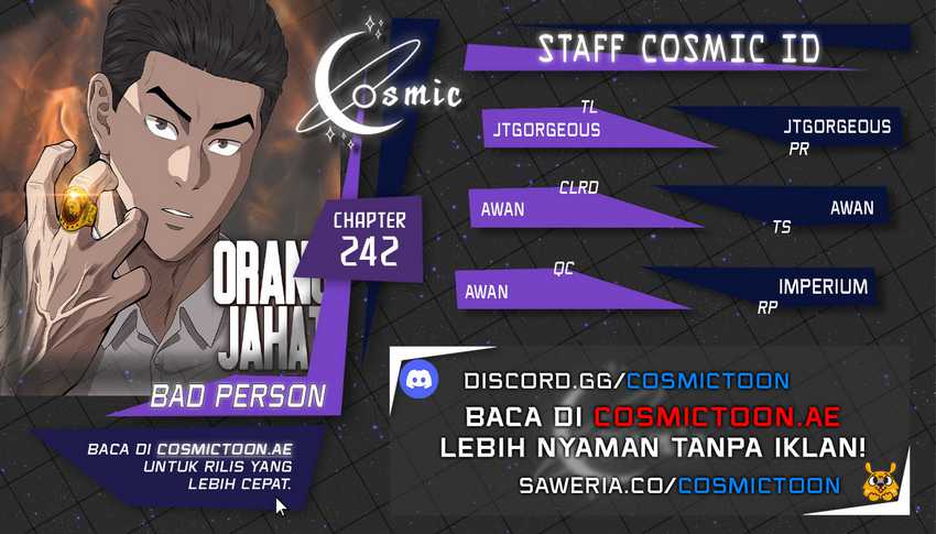 Bad Guy Chapter 242 – halaman 1