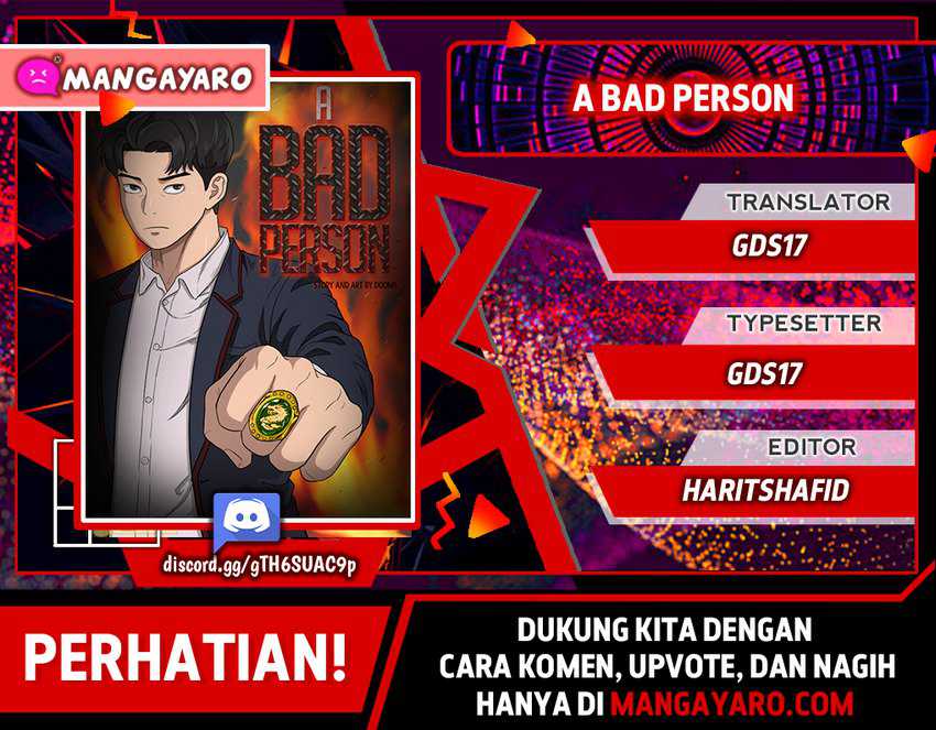 Bad Guy Chapter 33.1 – halaman 1