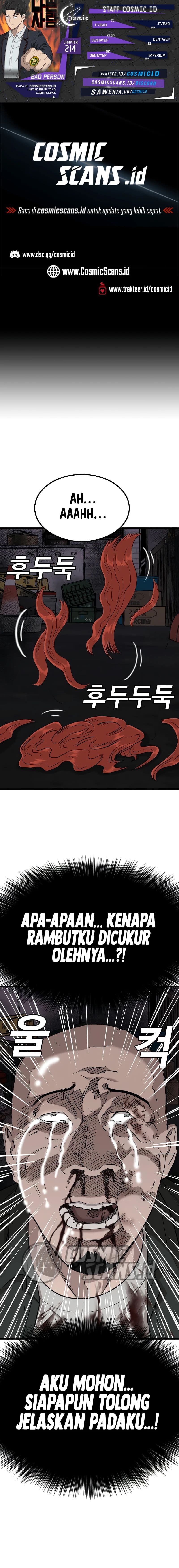 Bad Guy Chapter 214 – halaman 1