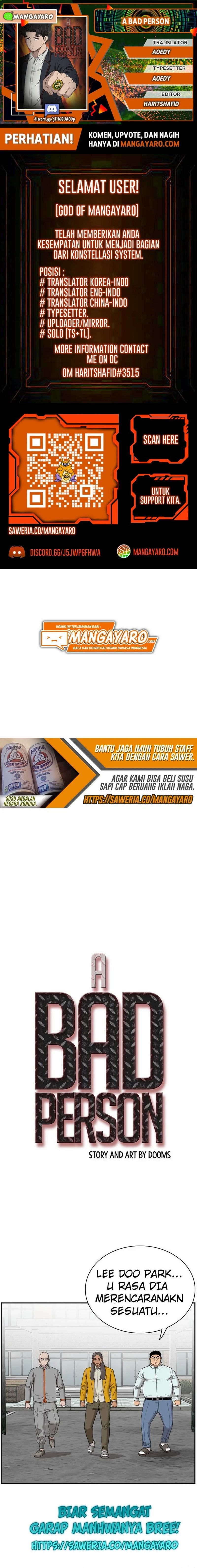 Bad Guy Chapter 27.1 – halaman 1