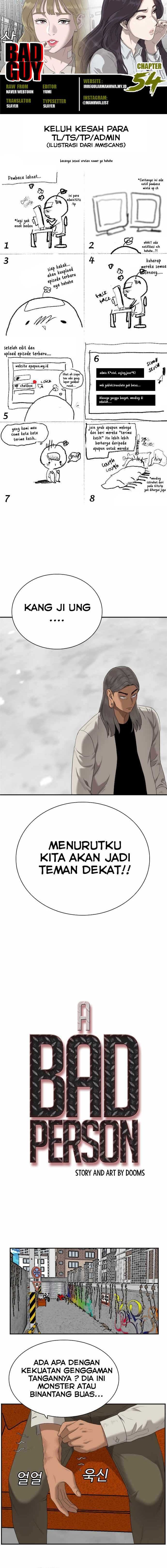 Bad Guy Chapter 54 – halaman 1