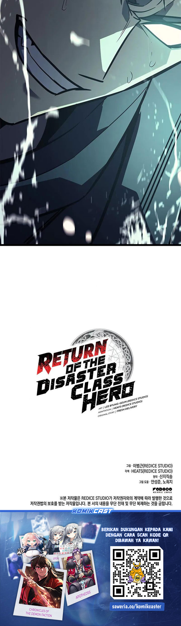 Halaman 55 dari The Return of the Disaster-Class Hero Chapter 150