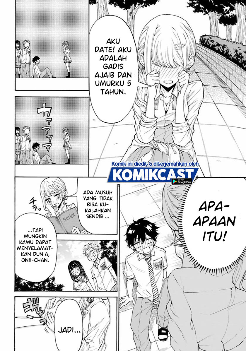 Halaman 8 dari Koibito ga Dekinai to Taigaku ni naru Gakkou ni Nyuugaku shite Shimatta Gyaru to Otaku. Chapter 0