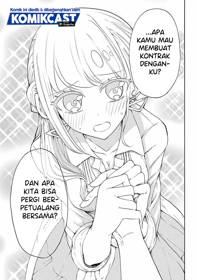 Halaman 9 dari Koibito ga Dekinai to Taigaku ni naru Gakkou ni Nyuugaku shite Shimatta Gyaru to Otaku. Chapter 0