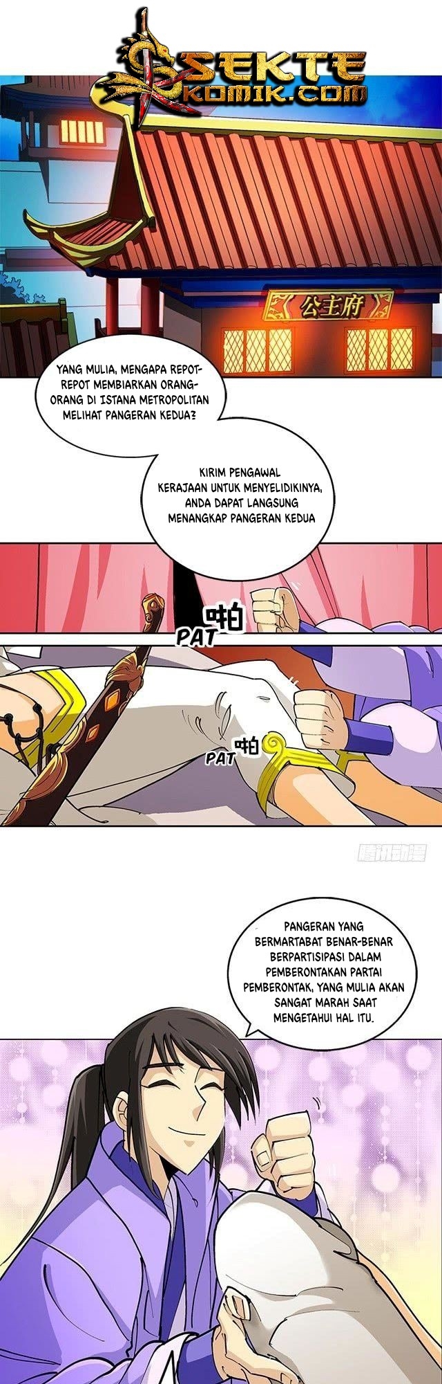 Halaman 2 dari A Legend of the Wind Chapter 35