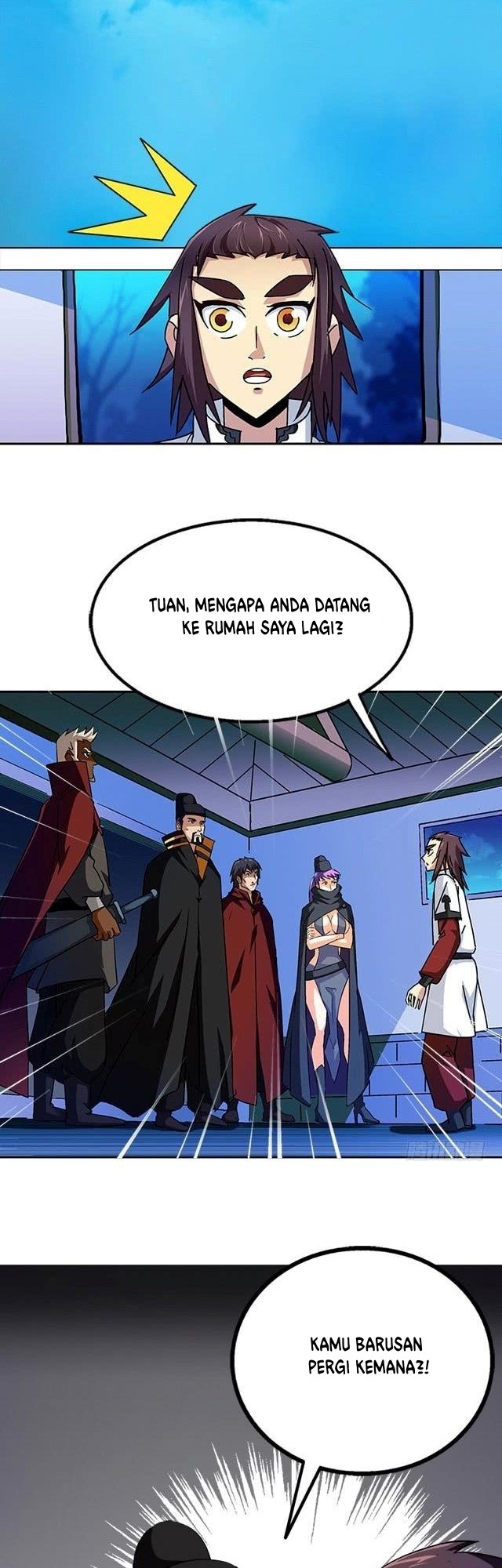 Halaman 9 dari A Legend of the Wind Chapter 35