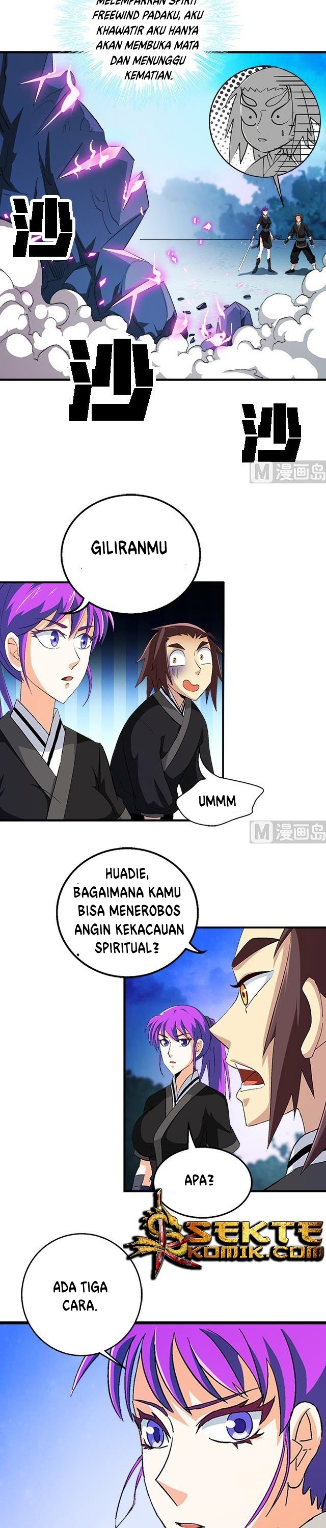 Halaman 8 dari A Legend of the Wind Chapter 38