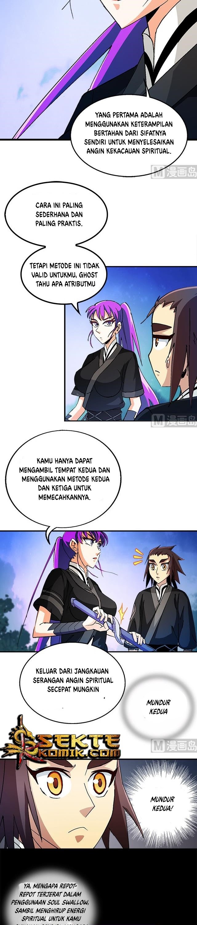 Halaman 9 dari A Legend of the Wind Chapter 38