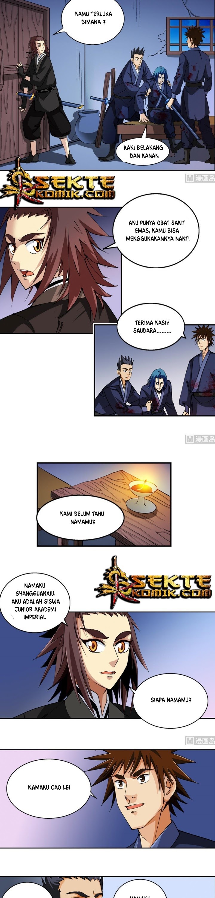 Halaman 6 dari A Legend of the Wind Chapter 45