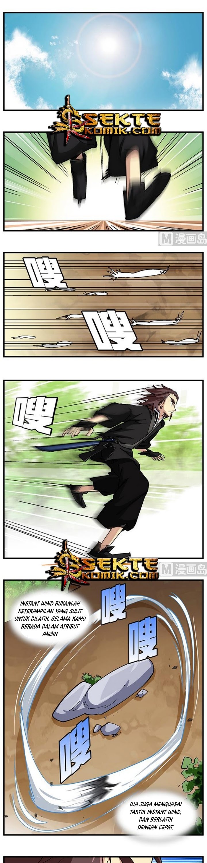 Halaman 3 dari A Legend of the Wind Chapter 49