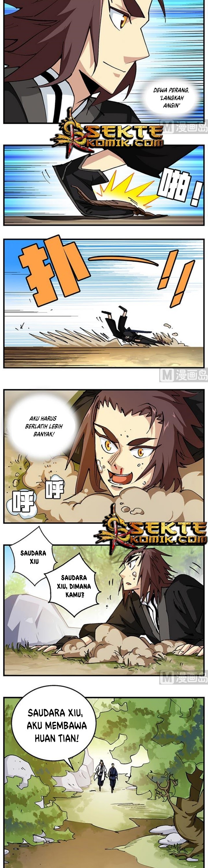Halaman 4 dari A Legend of the Wind Chapter 49
