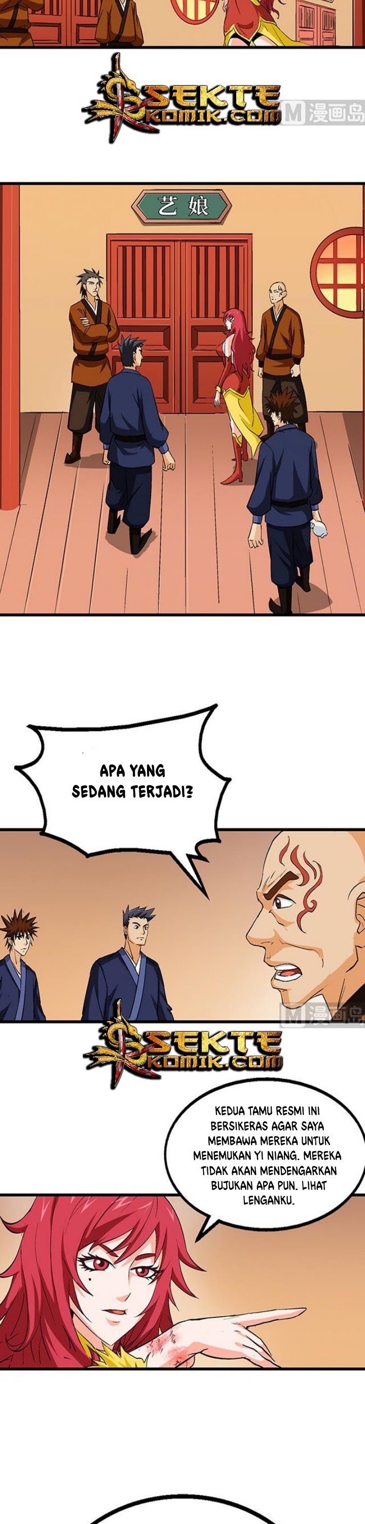 Halaman 8 dari A Legend of the Wind Chapter 51