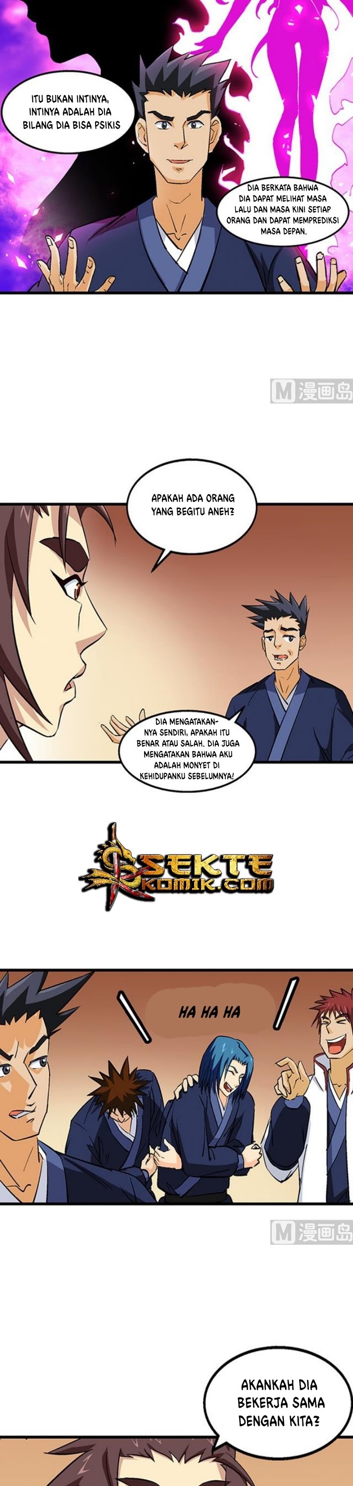 Halaman 3 dari A Legend of the Wind Chapter 56