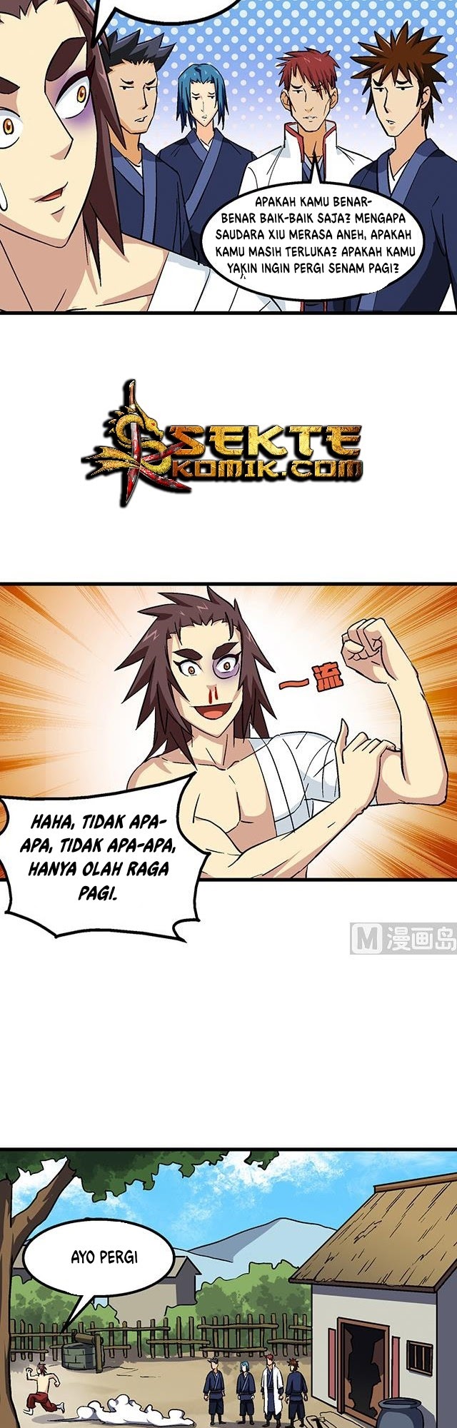 Halaman 12 dari A Legend of the Wind Chapter 64