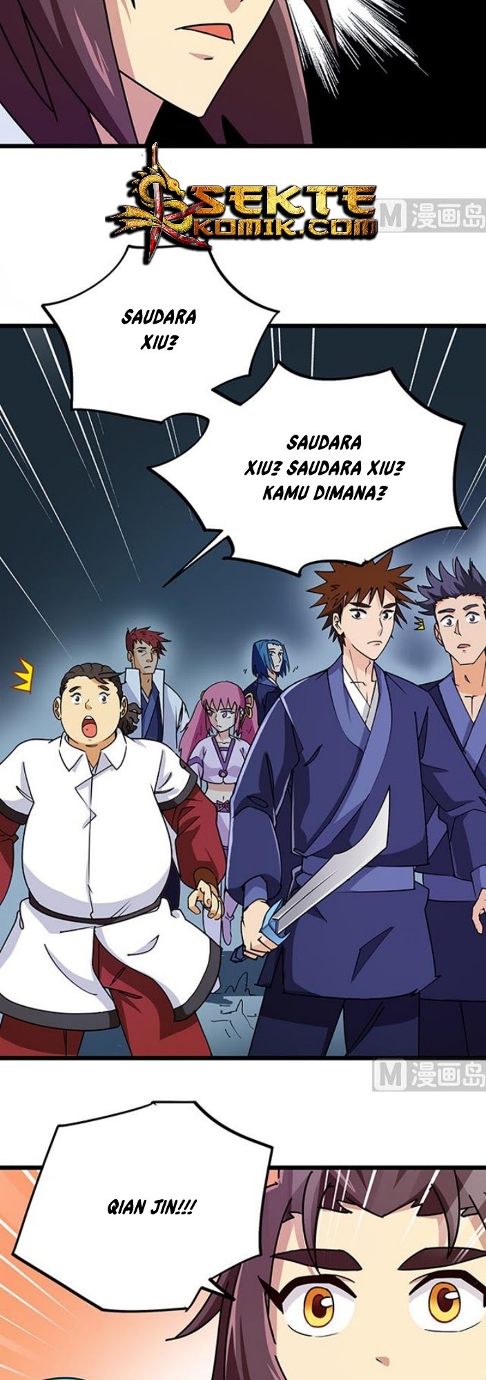 Halaman 15 dari A Legend of the Wind Chapter 73
