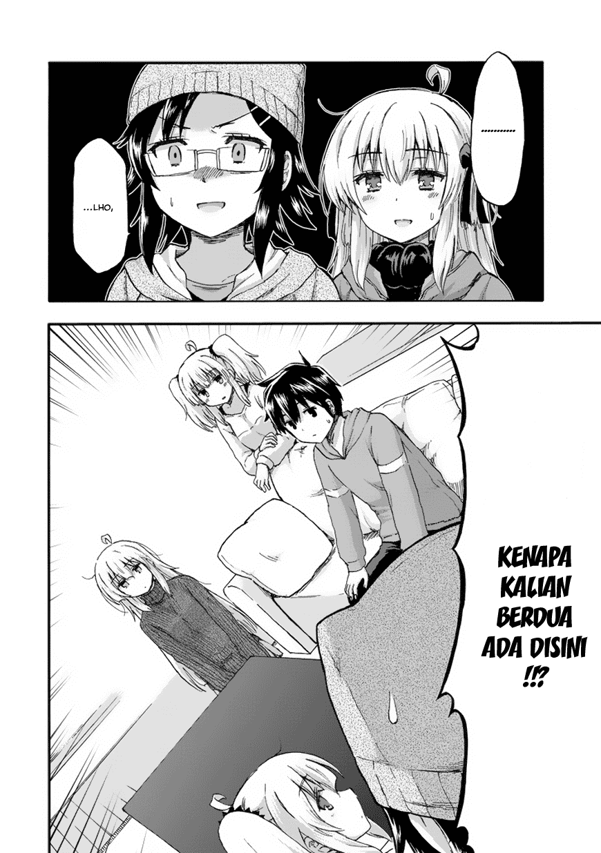 Aizawa-san Zoushoku chapter 14 halaman 17