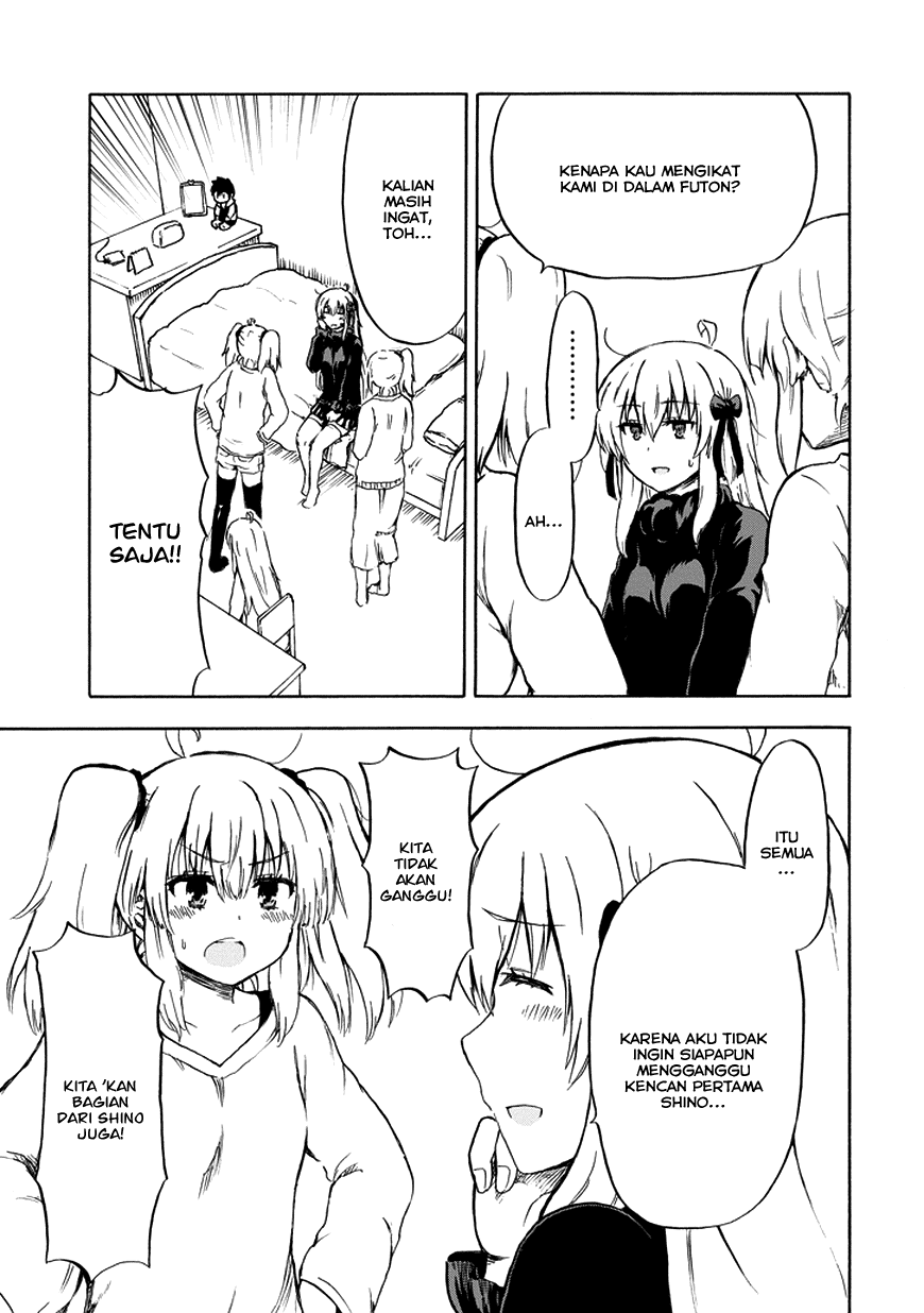 Aizawa-san Zoushoku chapter 15 halaman 18