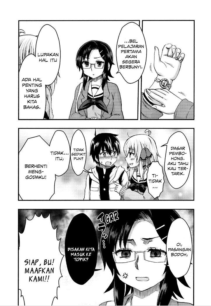 Aizawa-san Zoushoku chapter 27 halaman 10