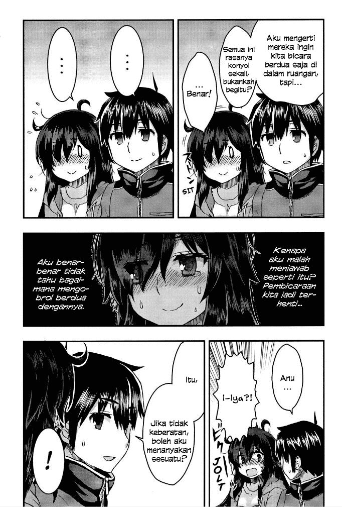 Aizawa-san Zoushoku chapter 32 halaman 13