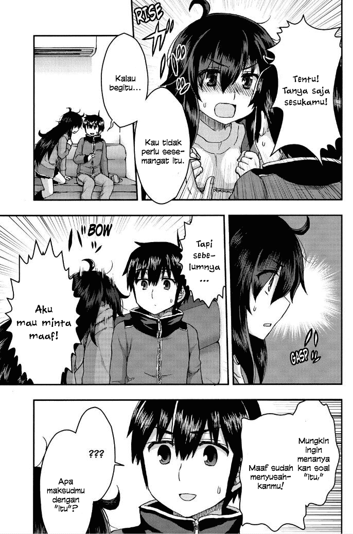 Aizawa-san Zoushoku chapter 32 halaman 14